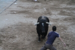 La lluvia obliga a aplazar hasta esta tarde los dos últimos toros de las fiestas de Sant Roc