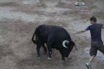 La lluvia obliga a aplazar hasta esta tarde los dos últimos toros de las fiestas de Sant Roc