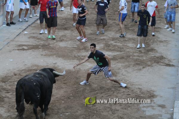 La lluvia obliga a aplazar hasta esta tarde los dos últimos toros de las fiestas de Sant Roc