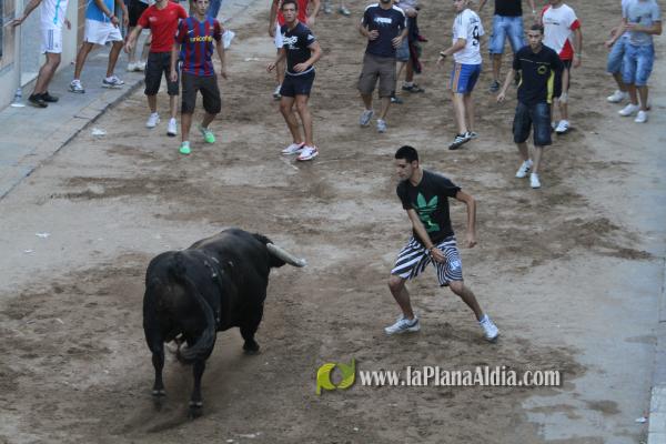 La lluvia obliga a aplazar hasta esta tarde los dos últimos toros de las fiestas de Sant Roc