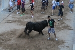 La lluvia obliga a aplazar hasta esta tarde los dos últimos toros de las fiestas de Sant Roc