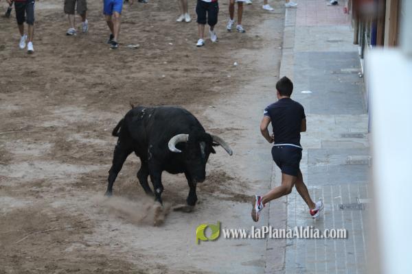 La lluvia obliga a aplazar hasta esta tarde los dos últimos toros de las fiestas de Sant Roc