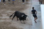 La lluvia obliga a aplazar hasta esta tarde los dos últimos toros de las fiestas de Sant Roc