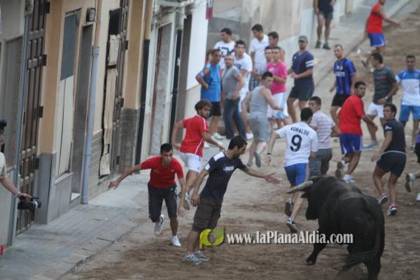 La lluvia obliga a aplazar hasta esta tarde los dos últimos toros de las fiestas de Sant Roc
