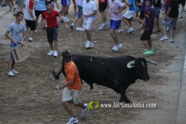 La lluvia obliga a aplazar hasta esta tarde los dos últimos toros de las fiestas de Sant Roc