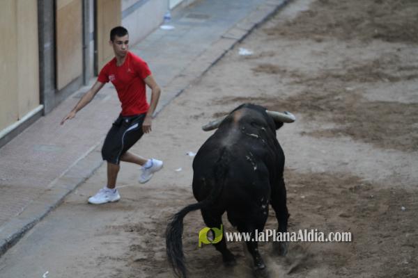 La lluvia obliga a aplazar hasta esta tarde los dos últimos toros de las fiestas de Sant Roc