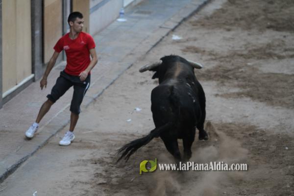 La lluvia obliga a aplazar hasta esta tarde los dos últimos toros de las fiestas de Sant Roc