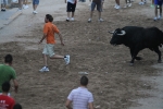 La lluvia obliga a aplazar hasta esta tarde los dos últimos toros de las fiestas de Sant Roc