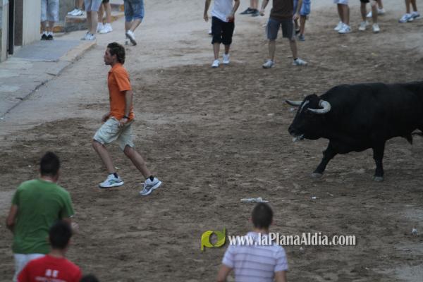 La lluvia obliga a aplazar hasta esta tarde los dos últimos toros de las fiestas de Sant Roc