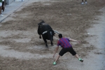 La lluvia obliga a aplazar hasta esta tarde los dos últimos toros de las fiestas de Sant Roc