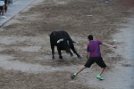 La lluvia obliga a aplazar hasta esta tarde los dos últimos toros de las fiestas de Sant Roc