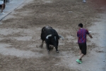 La lluvia obliga a aplazar hasta esta tarde los dos últimos toros de las fiestas de Sant Roc