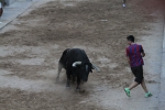 La lluvia obliga a aplazar hasta esta tarde los dos últimos toros de las fiestas de Sant Roc