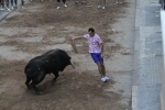 La lluvia obliga a aplazar hasta esta tarde los dos últimos toros de las fiestas de Sant Roc