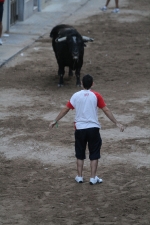 La lluvia obliga a aplazar hasta esta tarde los dos últimos toros de las fiestas de Sant Roc