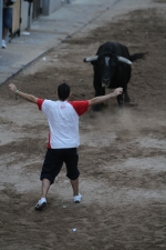 La lluvia obliga a aplazar hasta esta tarde los dos últimos toros de las fiestas de Sant Roc