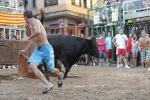 Jornada taurina en Borriol con la ganadería La Espuela y un toro cerril patrocinado por la Penya Les Cuques