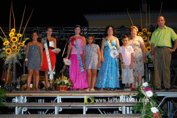 Presentación reina y damás Barrio San Ramón