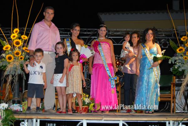 Presentación reina y damás Barrio San Ramón