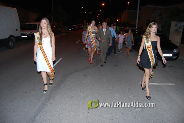Presentación reina y damás Barrio San Ramón