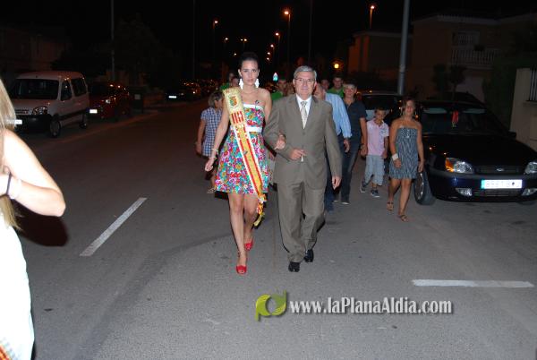 Presentación reina y damás Barrio San Ramón