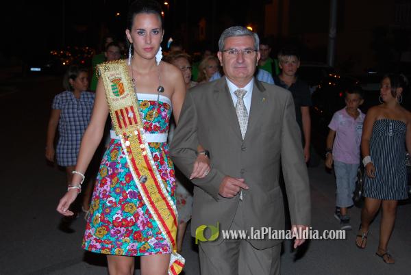 Presentación reina y damás Barrio San Ramón