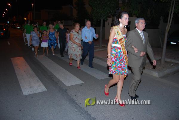 Presentación reina y damás Barrio San Ramón