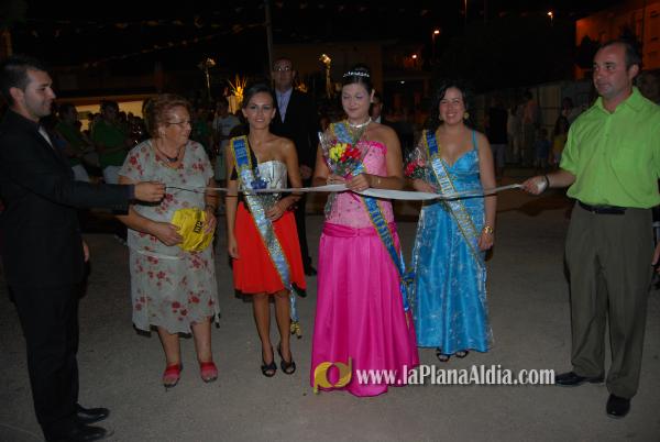 Presentación reina y damás Barrio San Ramón