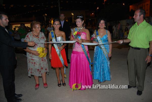 Presentación reina y damás Barrio San Ramón