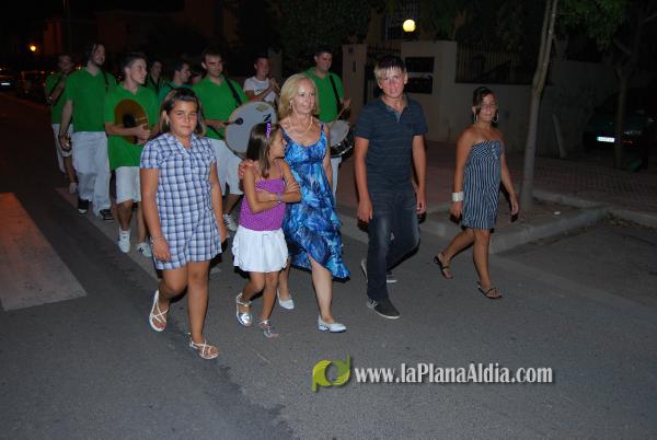 Presentación reina y damás Barrio San Ramón
