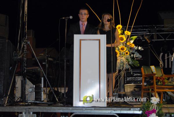 Presentación reina y damás Barrio San Ramón
