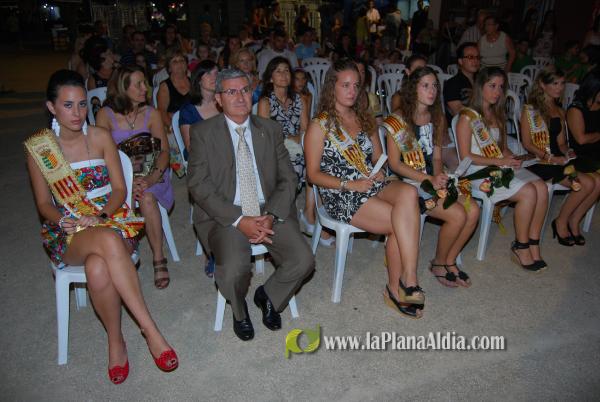Presentación reina y damás Barrio San Ramón