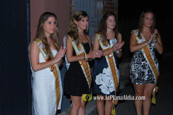Presentación reina y damás Barrio San Ramón