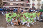 Divertido show de la Penya Platanera y homenaje a su presidente Sergio Saborit