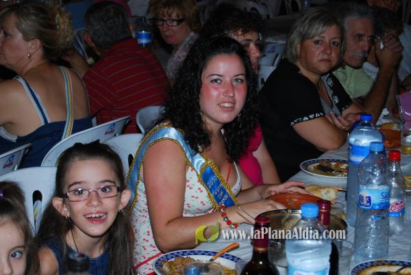 La cena de \'pa i porta\', acto central del fin de semana en San Ramón