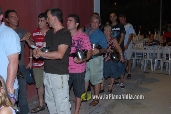 La cena de \'pa i porta\', acto central del fin de semana en San Ramón