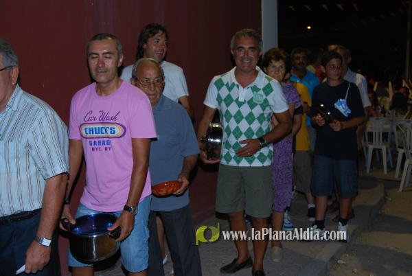 La cena de \'pa i porta\', acto central del fin de semana en San Ramón