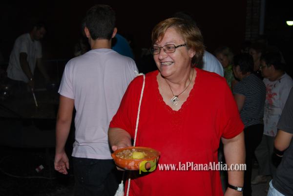 La cena de \'pa i porta\', acto central del fin de semana en San Ramón