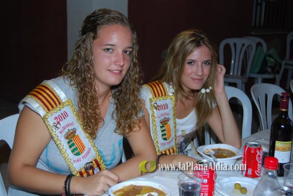 La cena de \'pa i porta\', acto central del fin de semana en San Ramón