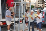 Los cadafales toman el centro