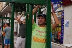 Los cadafales toman el centro