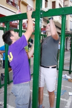 Los cadafales toman el centro