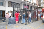 Los cadafales toman el centro