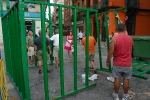 Los cadafales toman el centro