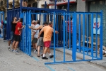 Los cadafales toman el centro