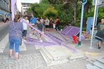 Los cadafales toman el centro