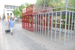 Los cadafales toman el centro