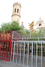 Los cadafales toman el centro
