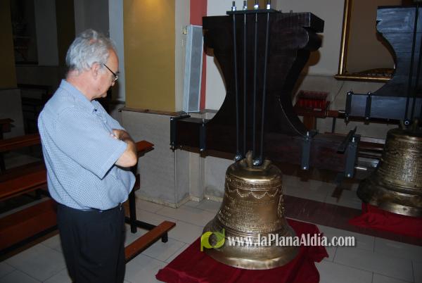 Finaliza la restauración de las campanas de la iglesia de la localidad