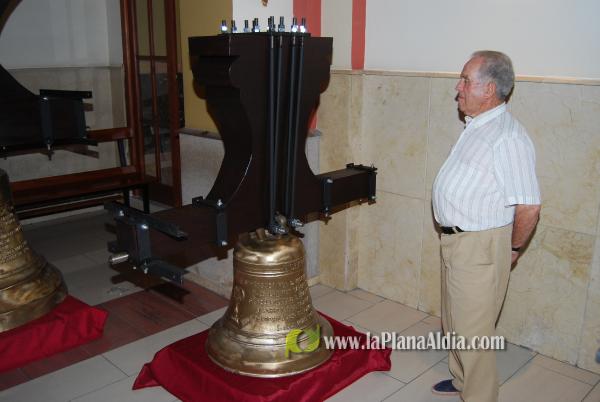 Finaliza la restauración de las campanas de la iglesia de la localidad